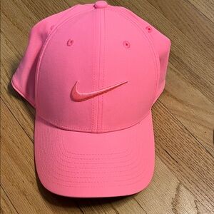 Nike dri-fit legacy hot pink hat. Never worn
